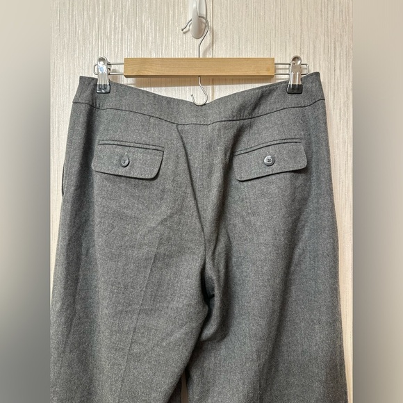 Talbots wool blend gray work ware pants size 6 - Picture 3 of 6